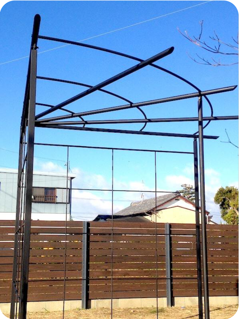 アイアンパーゴラ（アイアンクラフトじんぱち）