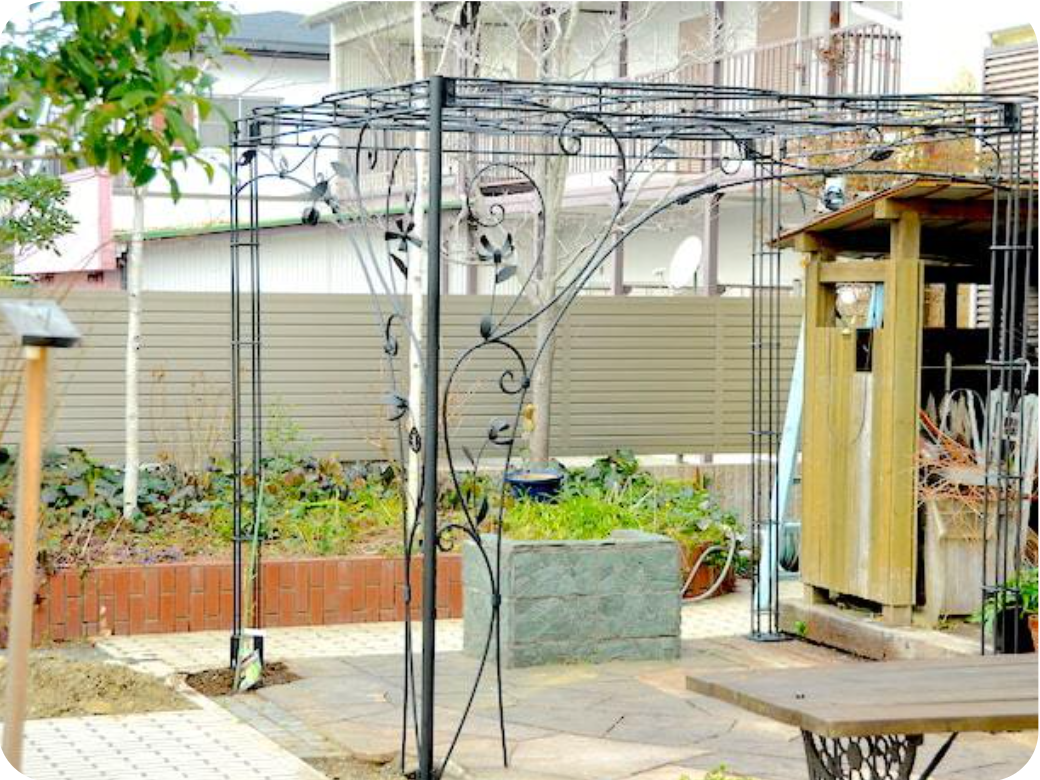 アイアンパーゴラ（アイアンクラフトじんぱち）