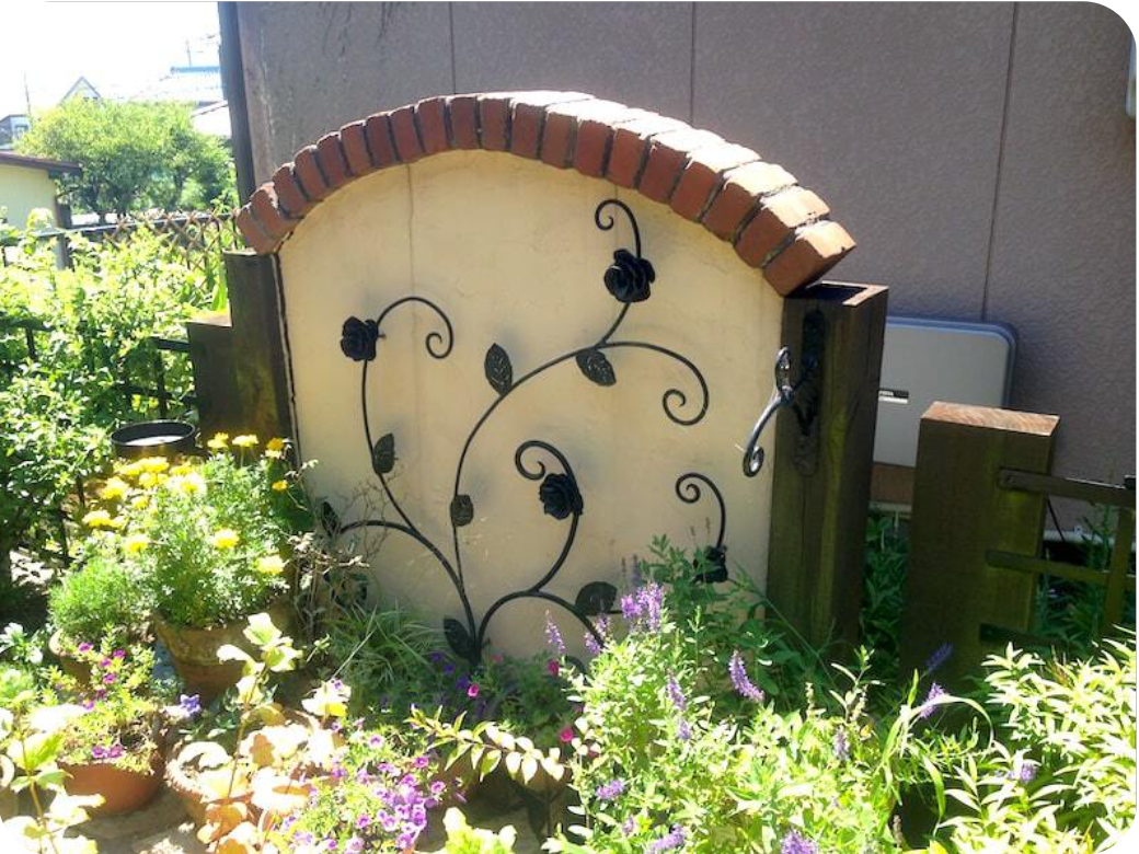 アイアン ガーデン オブジェ（アイアンクラフトじんぱち）