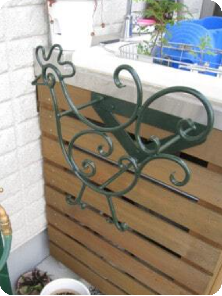 アイアン ガーデン オブジェ（アイアンクラフトじんぱち）