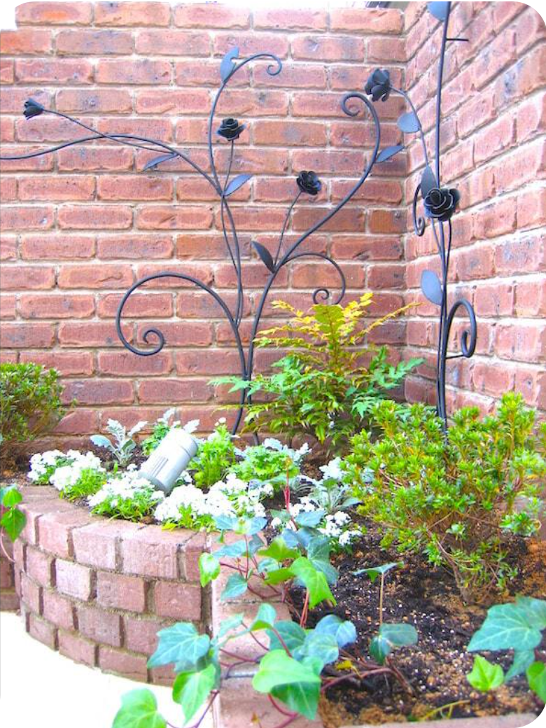 アイアン ガーデン オブジェ（アイアンクラフトじんぱち）