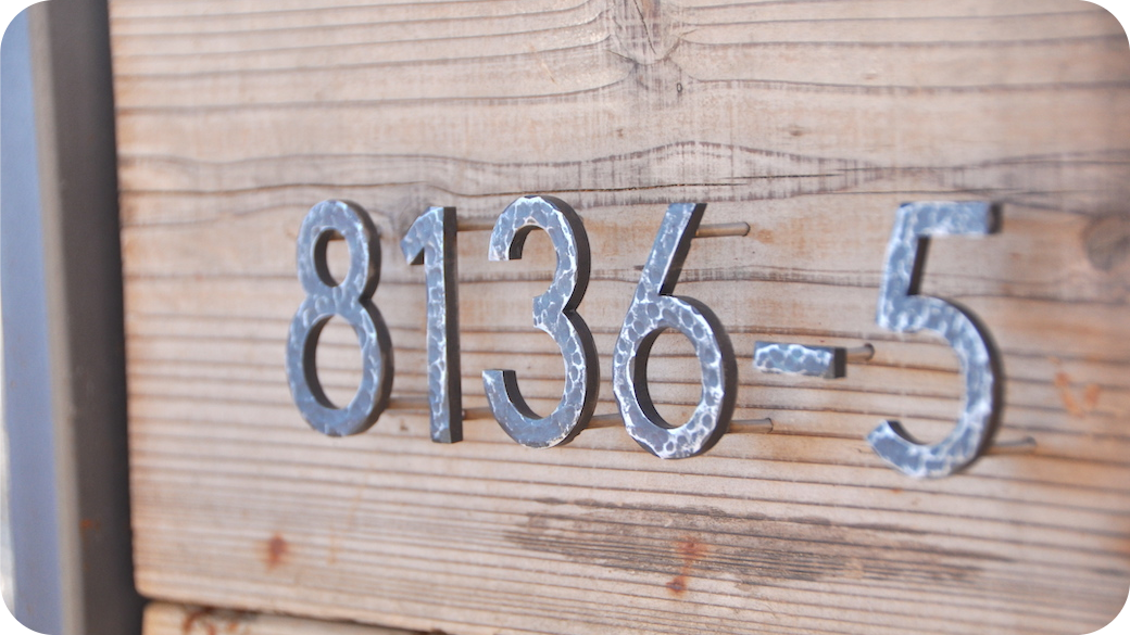 鉄文字表札カタカナ（アイアンクラフトじんぱち ）